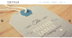 Desktop Screenshot of phenixlabels.com