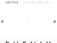 Tablet Screenshot of phenixlabels.com